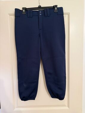 Woman’s Navy Mizuno Softball Pants